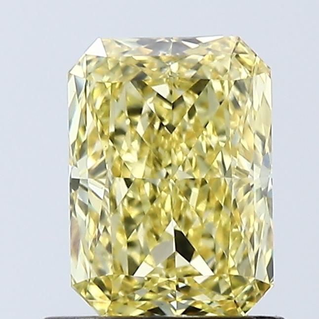 1.08 Ct. Fancy Vivid Yellow Radiant Lab Grown Diamond