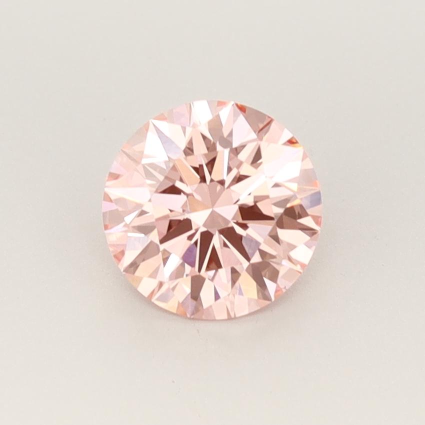 1.62 Ct. Fancy Vivid  Pink Round Lab Grown Diamond