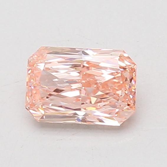 0.80 Ct. Fancy Vivid Pink Radiant Lab Grown Diamond