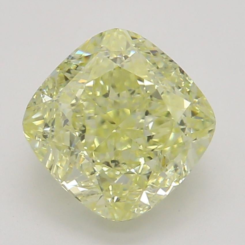 1.06 Ct. Fancy Yellow Cushion Diamond