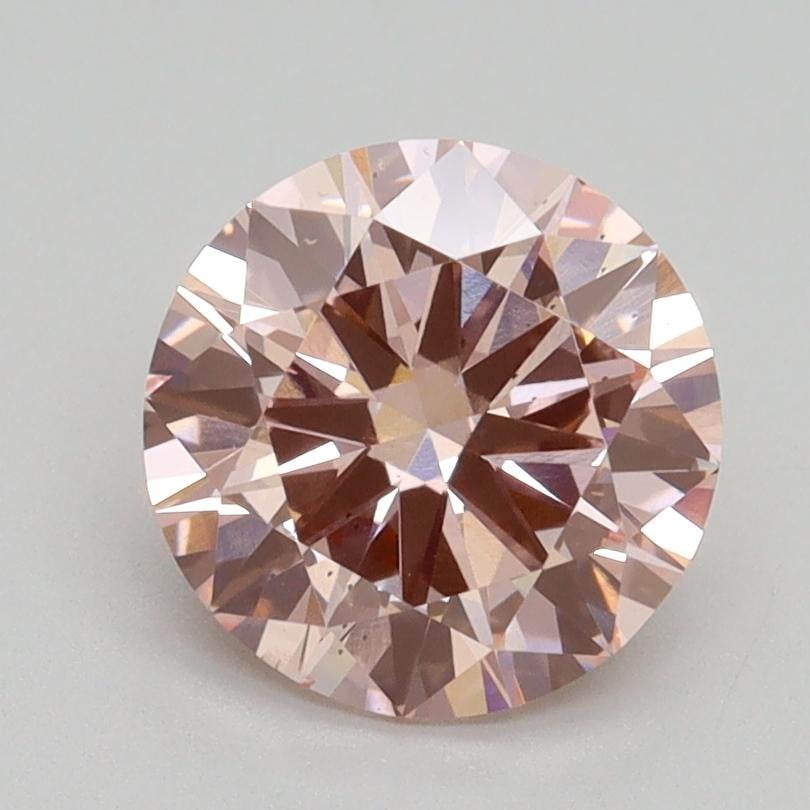 1.70 Ct. Fancy Intense Pink Round Lab Grown Diamond