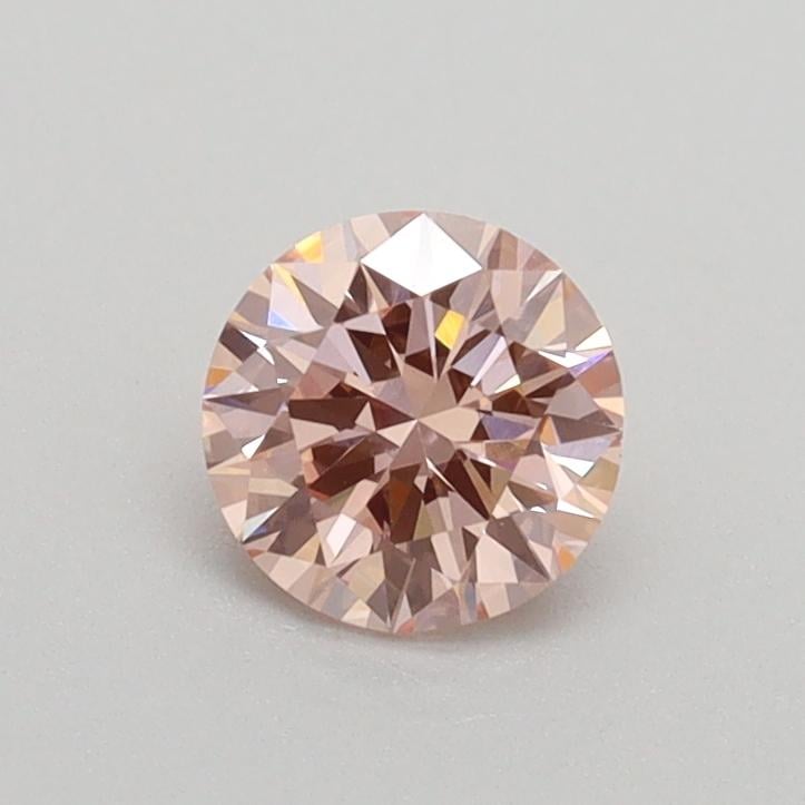 0.50 Ct. Fancy Intense Pink Round Lab Grown Diamond