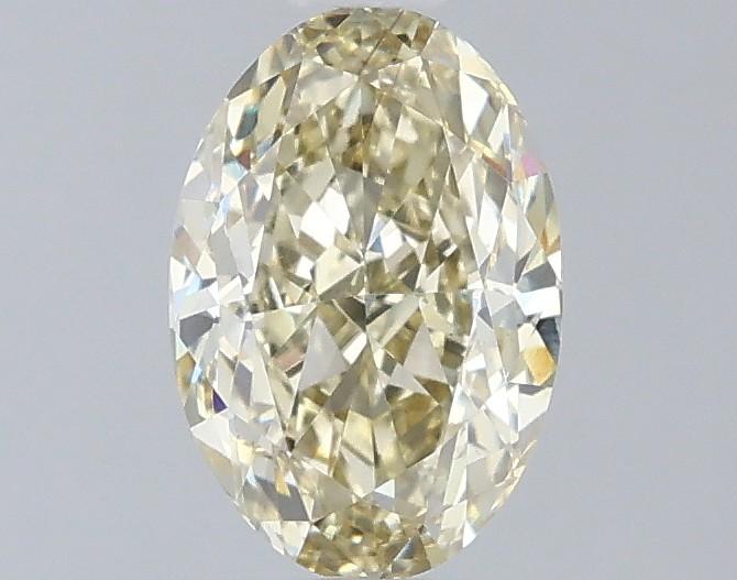 1.20 Ct. Fancy Yellow Oval Lab Grown Diamond