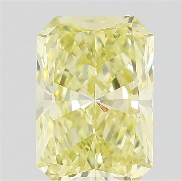 0.57 Ct. Fancy Intense Yellow Radiant Lab Grown Diamond