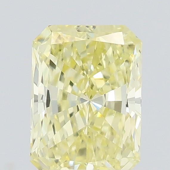 0.48 Ct. Fancy Light Yellow Radiant Lab Grown Diamond