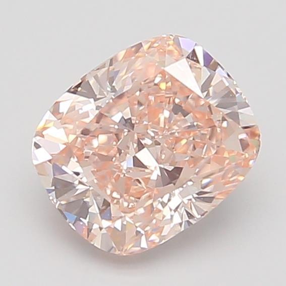 1.05 Ct. Fancy Intense Pink Cushion Lab Grown Diamond