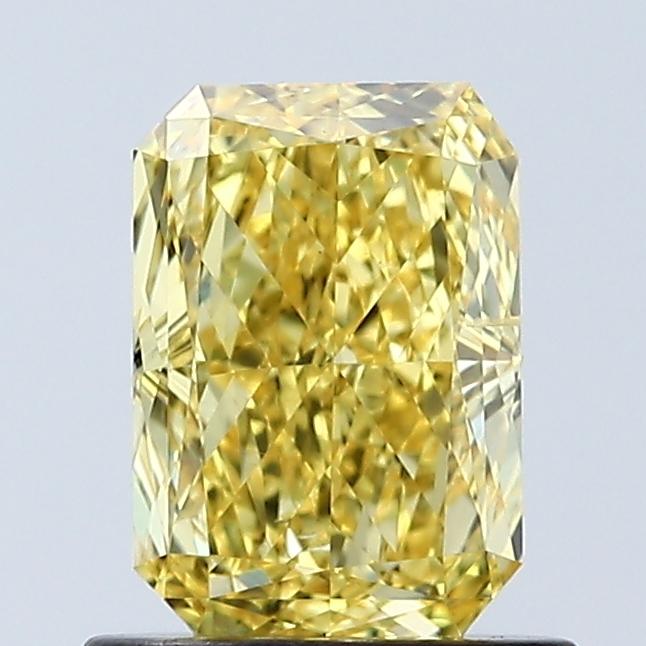 1.00 Ct. Fancy Vivid Yellow Radiant Lab Grown Diamond
