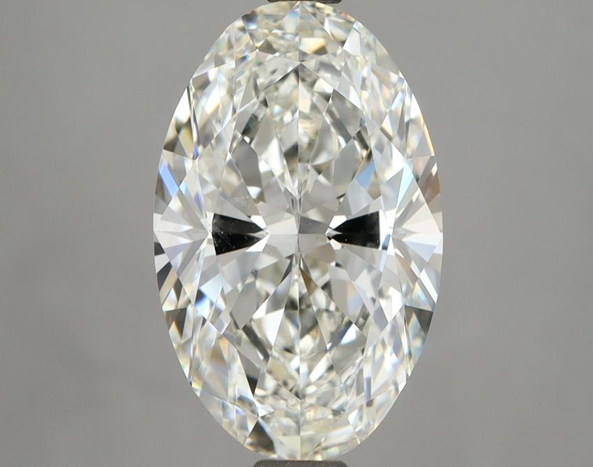 4.04 Ct. Fancy Intense Orangy Pink Oval Lab Grown Diamond