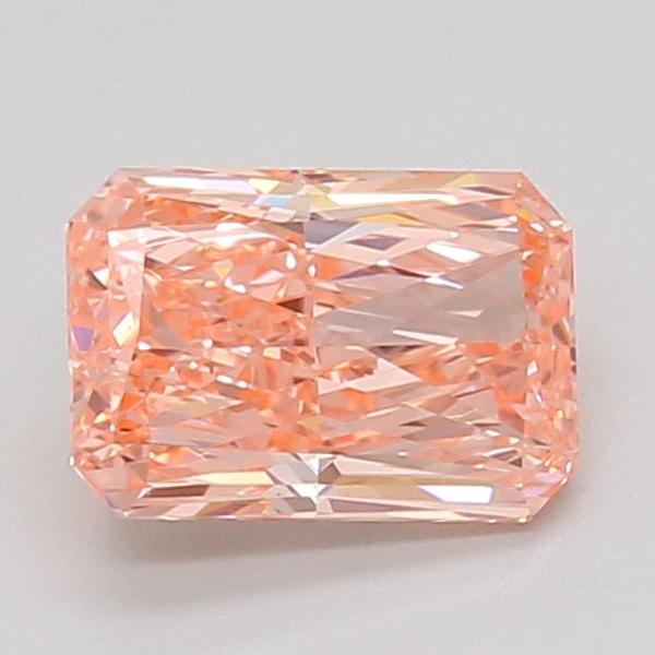 1.56 Ct. Fancy Vivid Pink Radiant Lab Grown Diamond