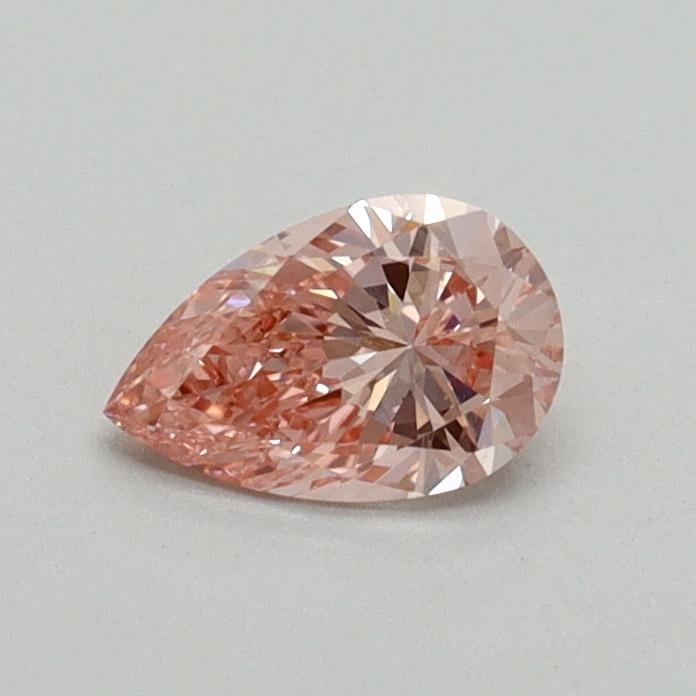 0.39 Ct. Fancy Vivid Pink Pear Lab Grown Diamond