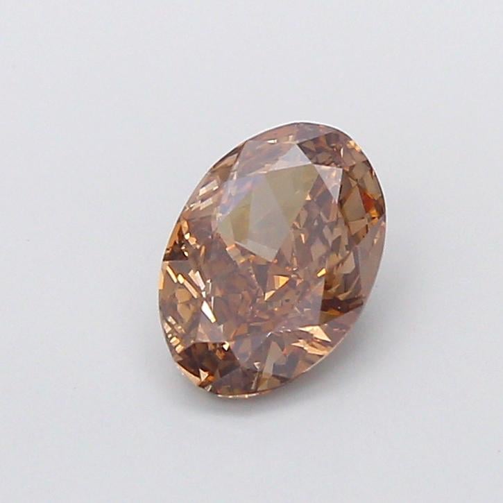 1.95 Ct. Fancy Light  Brown Oval Lab Grown Diamond