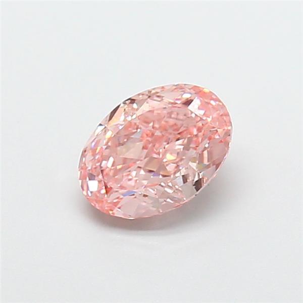 1.16 Ct. Fancy Vivid Pink Oval Lab Grown Diamond