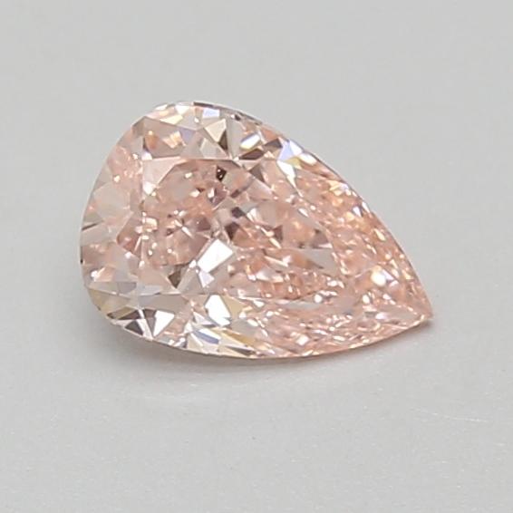 0.62 Ct. Fancy Intense Pink Pear Lab Grown Diamond