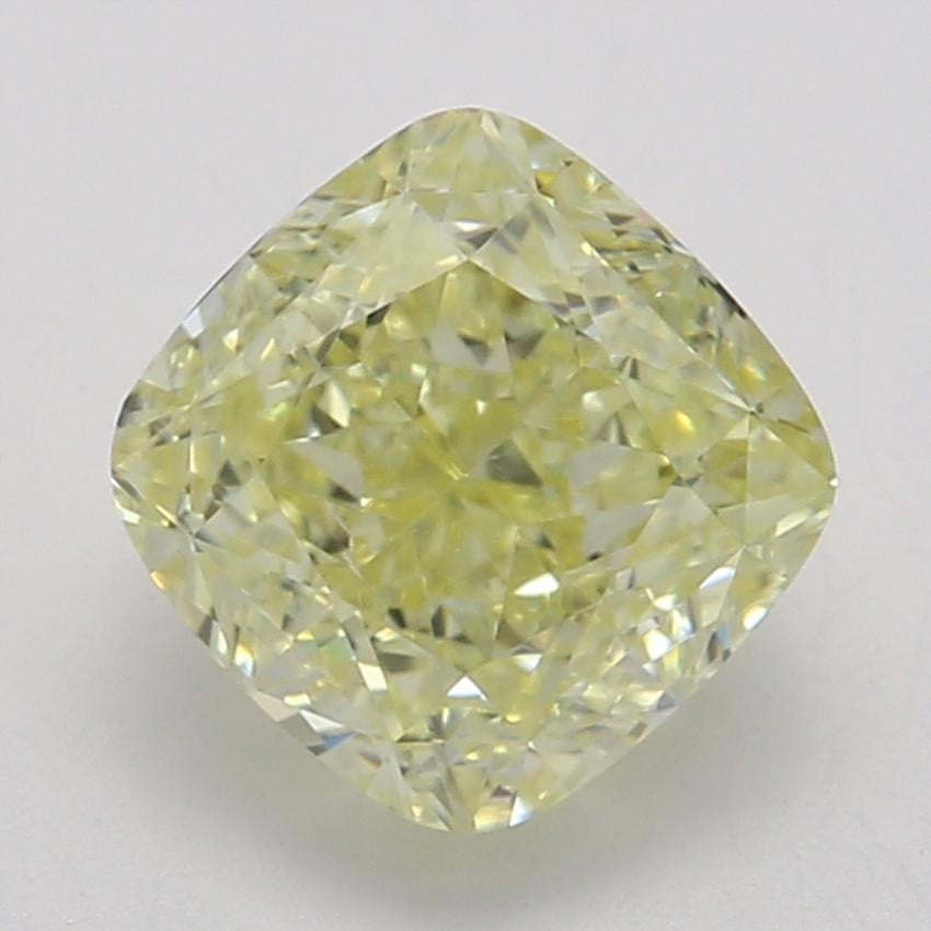1.01 Ct. Fancy Yellow Cushion Diamond