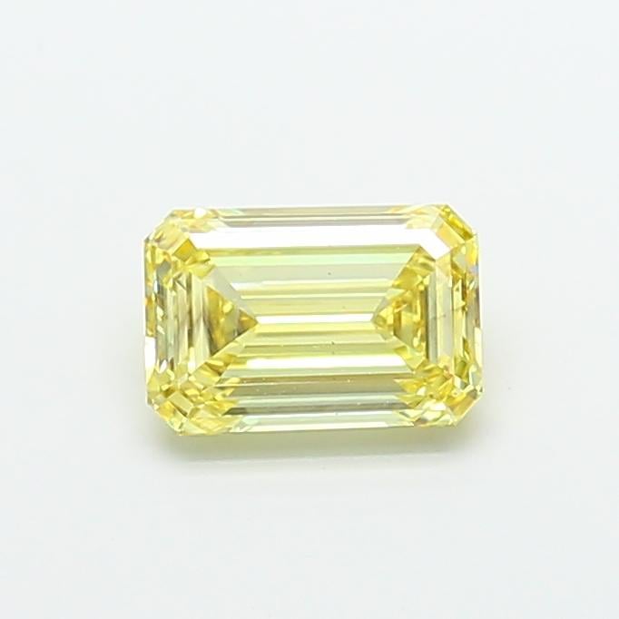 2.04 Ct. Fancy Intense  Yellow Emerald Lab Grown Diamond
