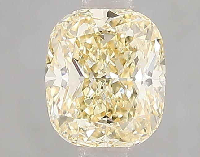 1.08 Ct. Fancy Intense Yellow Cushion Lab Grown Diamond