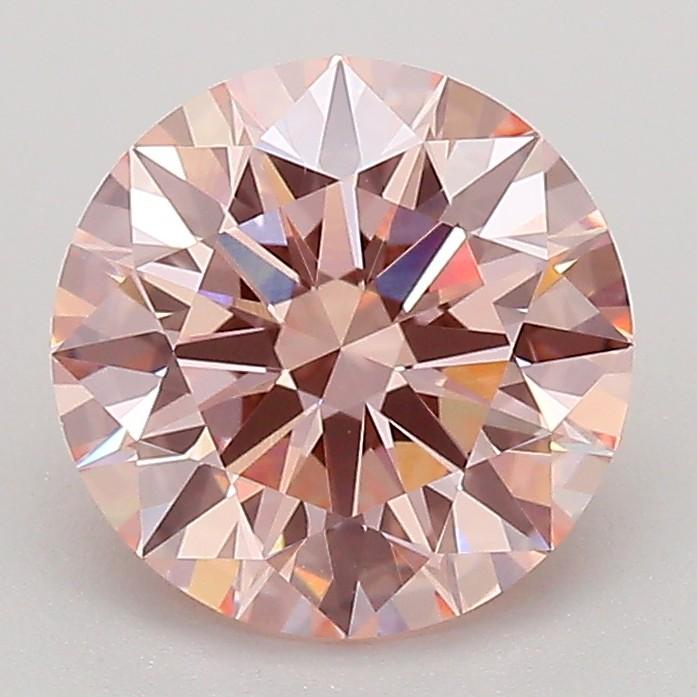2.04 Ct. Fancy Intense Pink Round Lab Grown Diamond