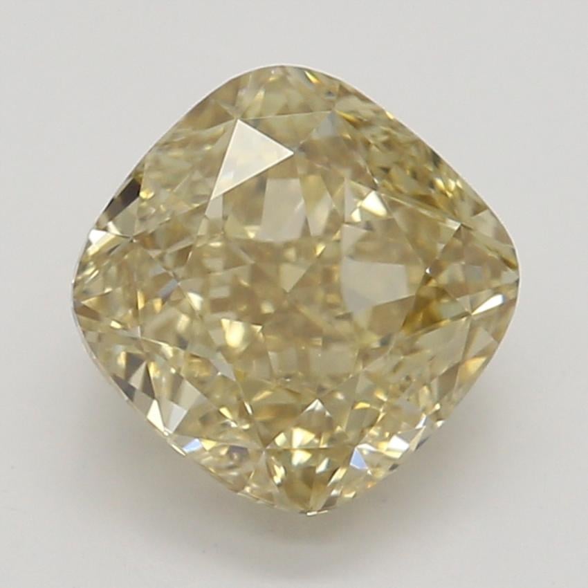 1.01 Ct. Fancy Yellow-Brown Cushion Diamond