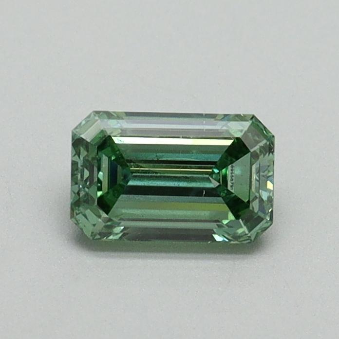 0.50 Ct. Fancy Vivid Green Emerald Lab Grown Diamond