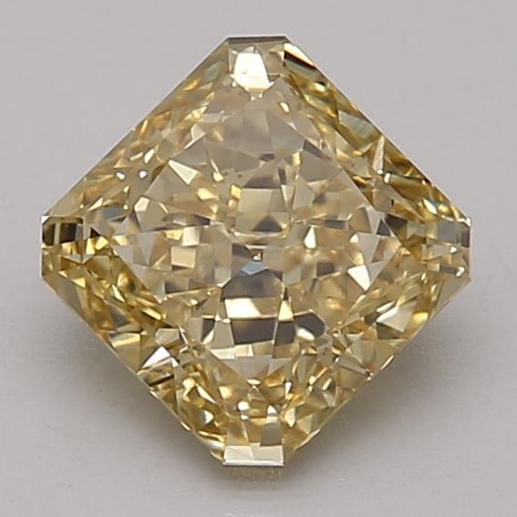 1.23 Ct. Fancy Intense Yellow Radiant Lab Grown Diamond