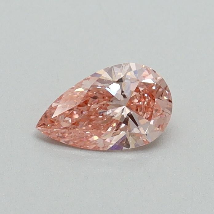 0.30 Ct. Fancy Vivid Pink Pear Lab Grown Diamond