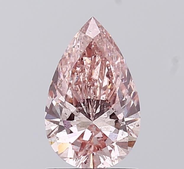 1.01 Ct. Fancy Intense  Pink Pear Lab Grown Diamond