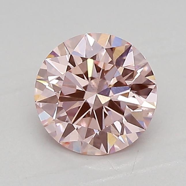 0.80 Ct. Fancy Intense Pink Round Lab Grown Diamond