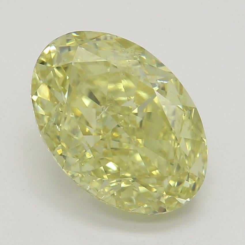 1.86 Ct. Fancy Yellow Oval Diamond