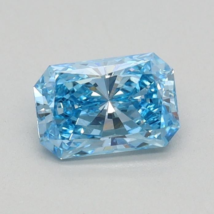 0.40 Ct. Fancy Vivid Blue Radiant Lab Grown Diamond