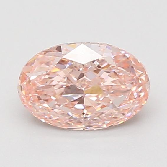 1.02 Ct. Fancy Vivid Pink Oval Lab Grown Diamond