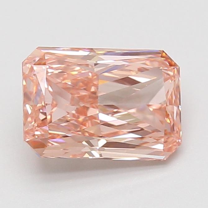 2.10 Ct. Fancy Vivid Pink Radiant Lab Grown Diamond