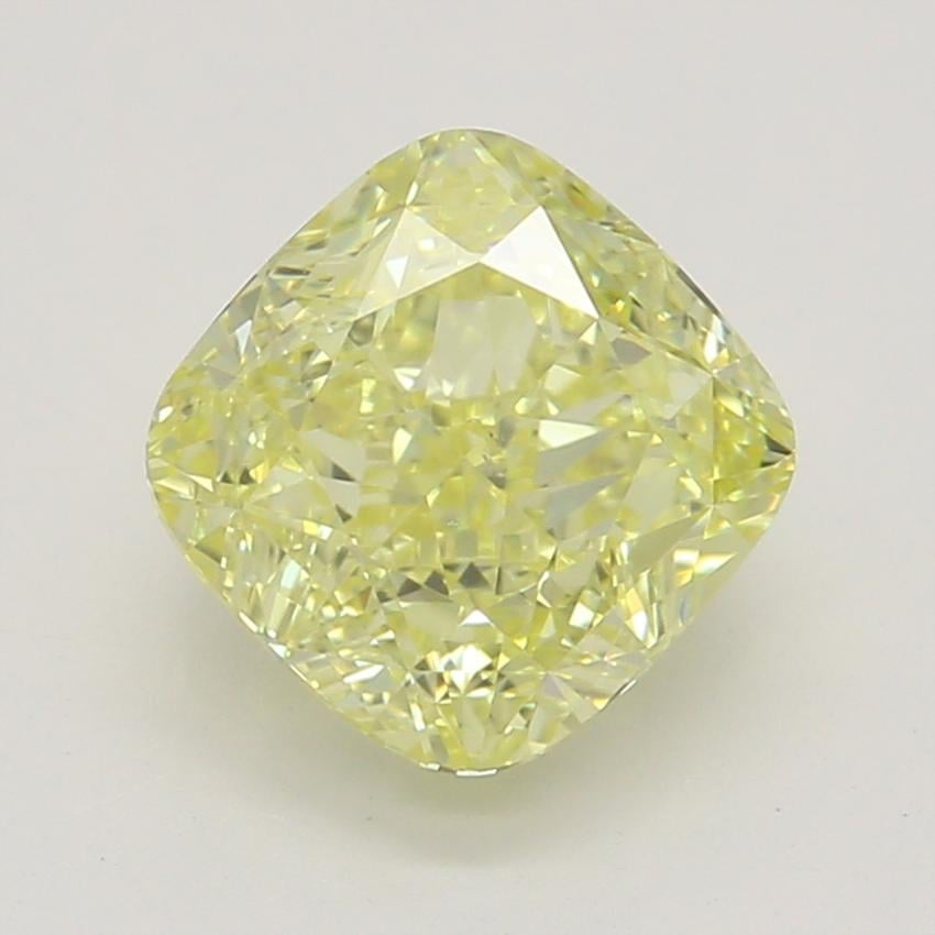 1.11 Ct. Fancy Yellow Cushion Diamond