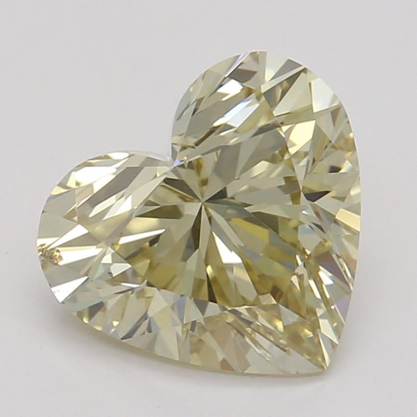 1.05 Ct. Fancy Brownish Yellow Heart Diamond