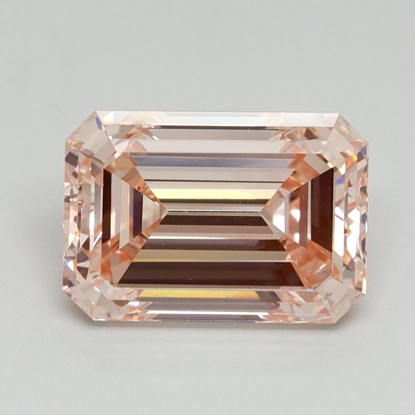 3.03 Ct. Fancy Intense Pink Emerald Lab Grown Diamond
