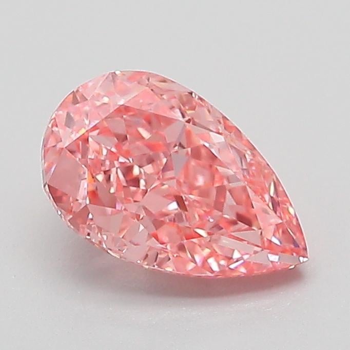1.08 Ct. Fancy Vivid Pink Pear Lab Grown Diamond