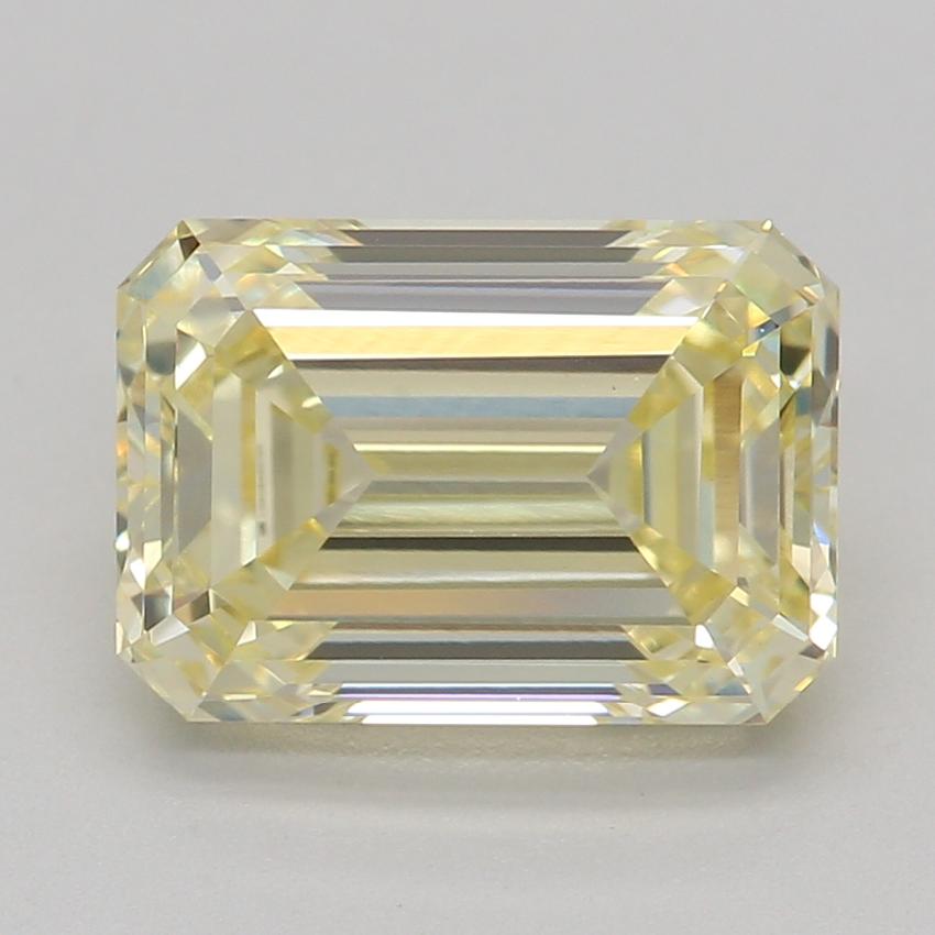 2.05 Ct. Fancy Light Yellow Emerald Lab Grown Diamond