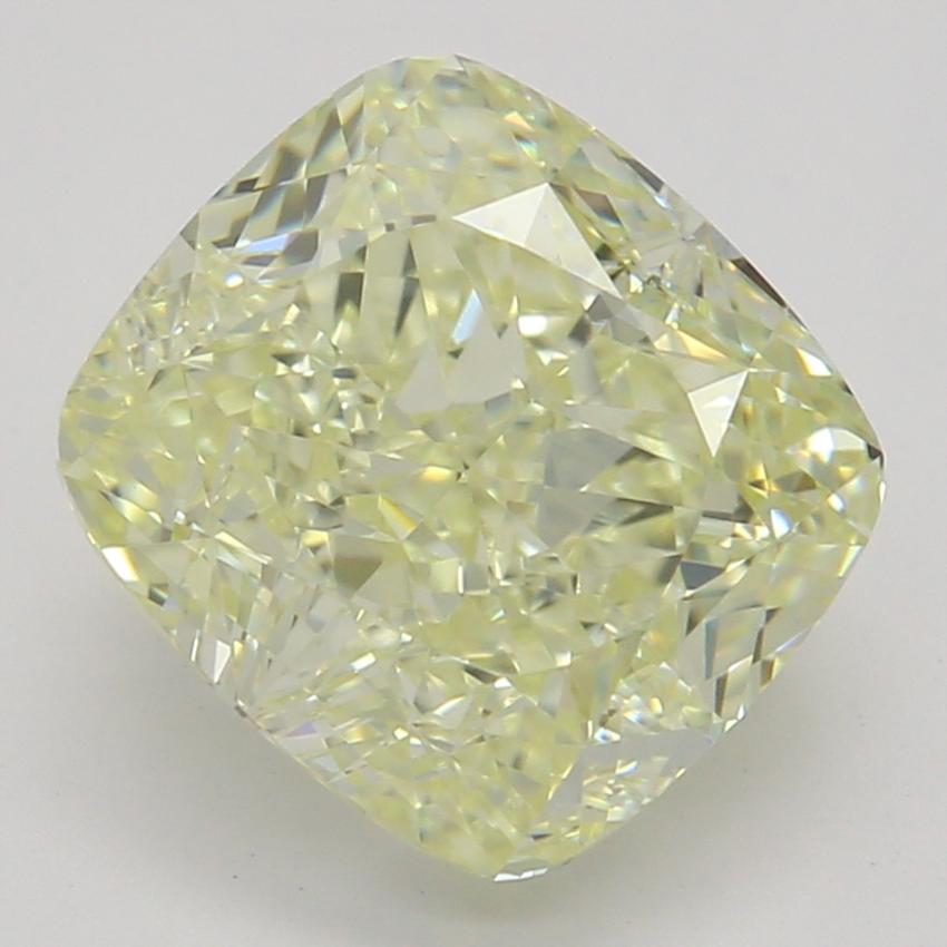 2.01 Ct. Fancy Light Yellow Cushion Diamond