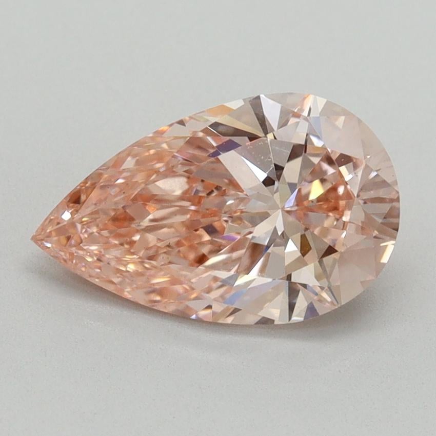 1.73 Ct. Fancy Vivid Pink Pear Lab Grown Diamond