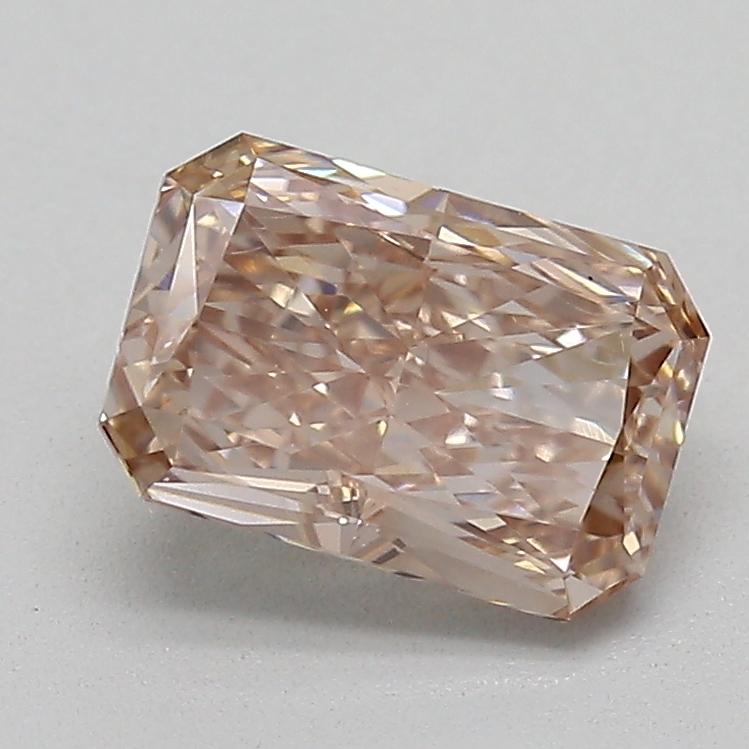 1.06 Ct. Light  Brown Radiant Lab Grown Diamond