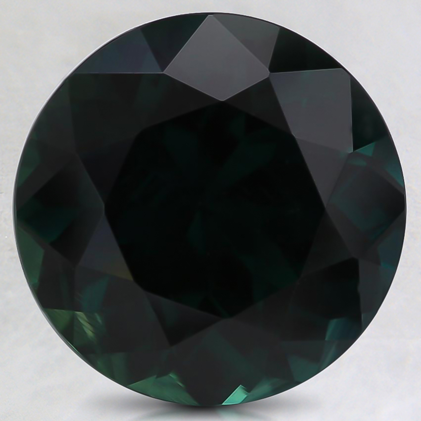 10.6mm Teal Round Sapphire