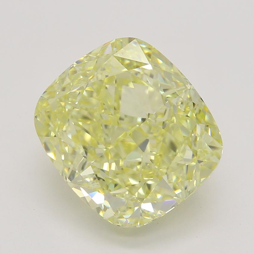 3.02 Ct. Fancy Yellow Cushion Diamond