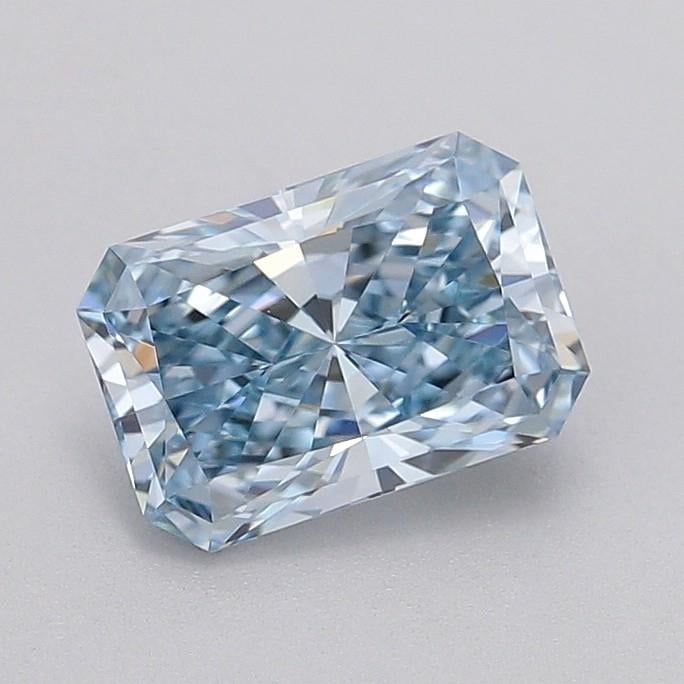 1.50 Ct. Fancy Intense  Blue Radiant Lab Grown Diamond