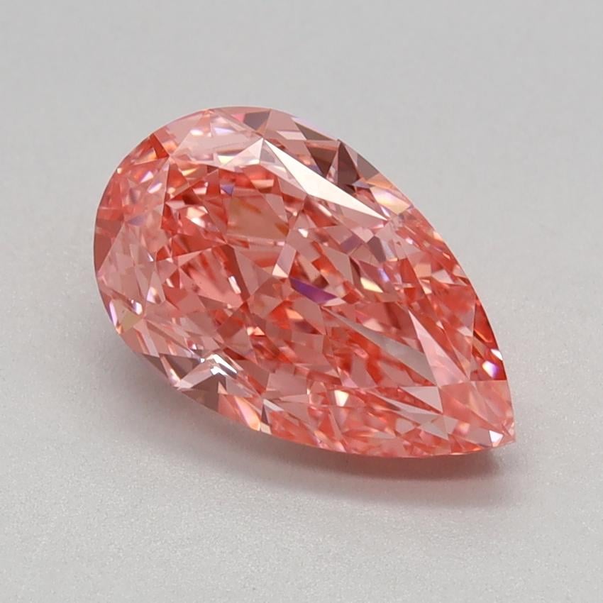 1.50 Ct. Fancy Vivid Pink Pear Lab Grown Diamond