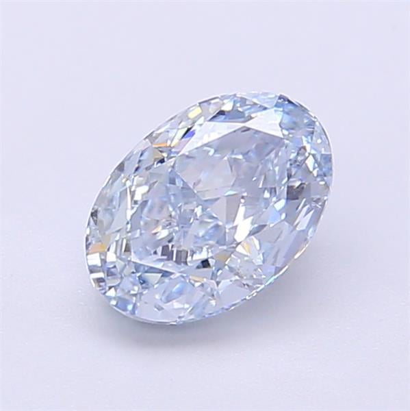 1.00 Ct. Fancy  Blue Oval Lab Grown Diamond