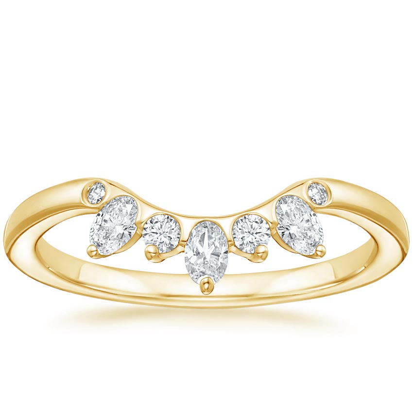 18K Yellow Gold Illusia Diamond Ring (1/4 ct. tw.), large top view