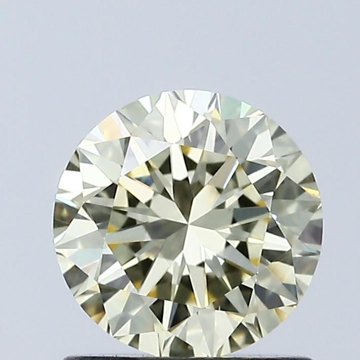 1.02 Ct. Fancy Light Yellow Round Lab Grown Diamond