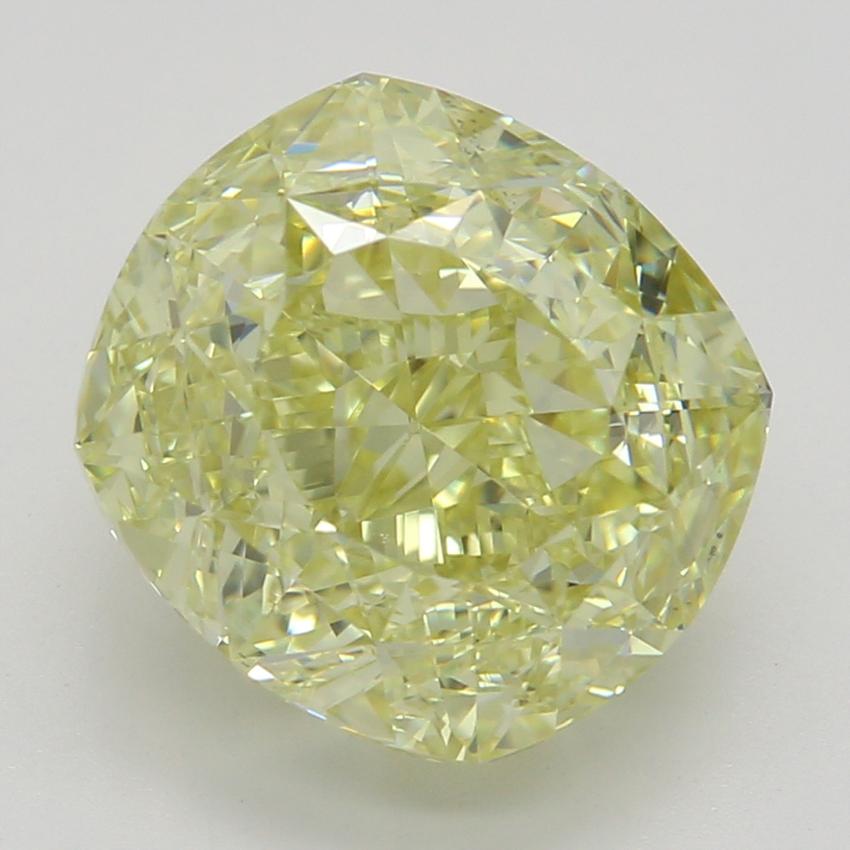 3.03 Ct. Fancy Yellow Cushion Diamond