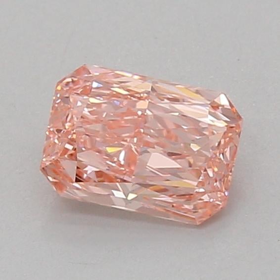 0.86 Ct. Fancy Vivid Pink Radiant Lab Grown Diamond