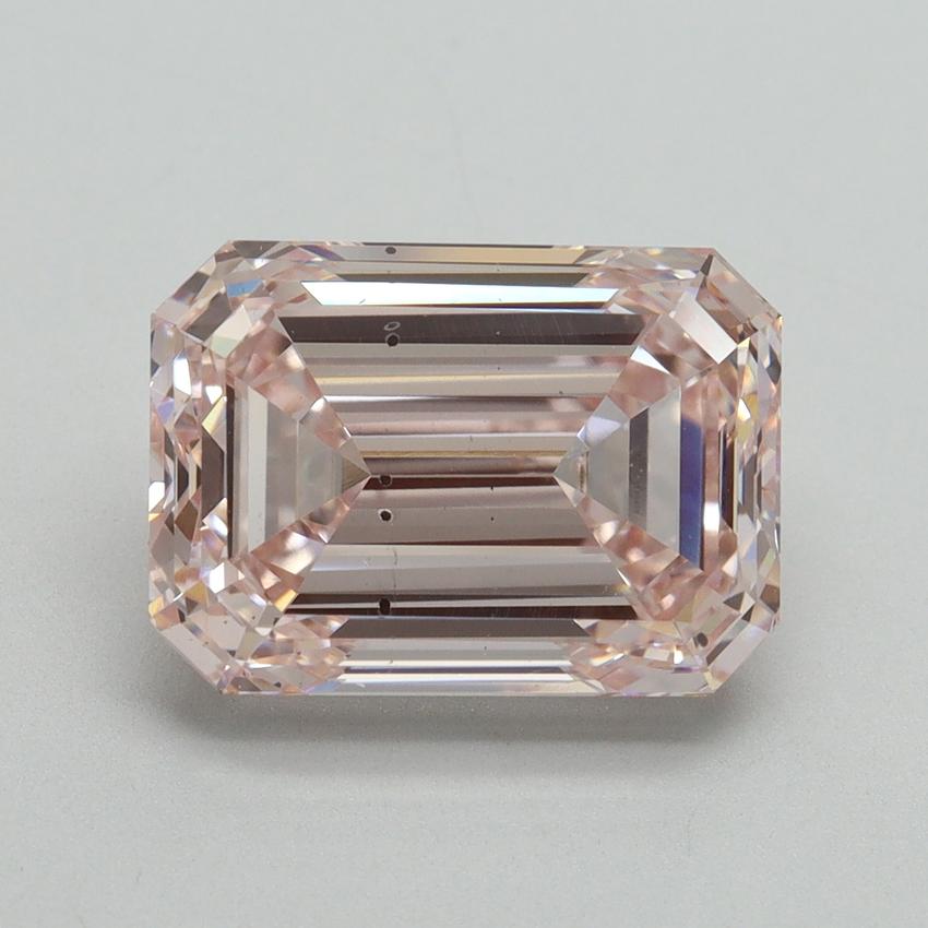 5.22 Ct. Fancy Intense Pink Emerald Lab Grown Diamond