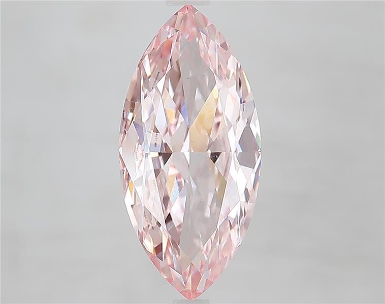 3.75 Ct. Fancy Vivid  Pink Marquise Lab Grown Diamond